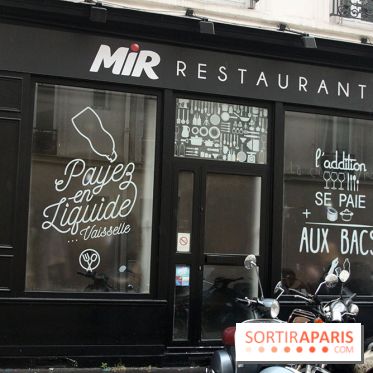 MIR Restaurant, le restaurant l'on le fait sa vaiselle