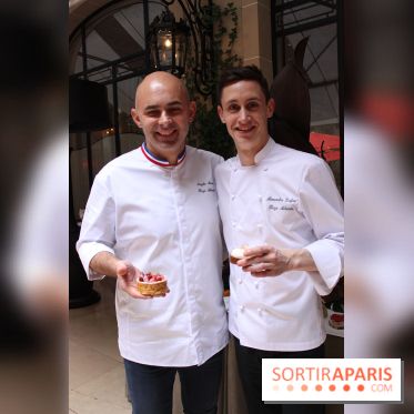 Les nouvelles pâtisseries du Plaza Athénée