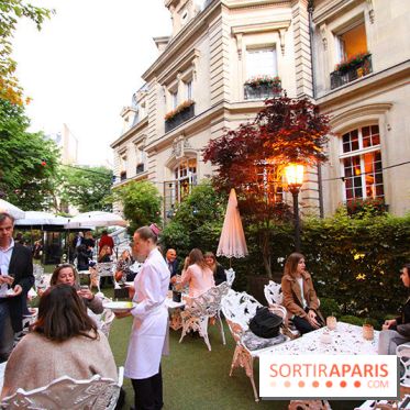 La terrasse Guinguette du Saint James Paris
