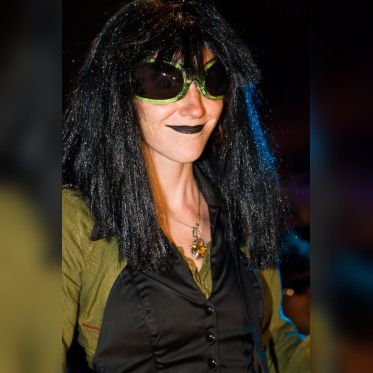 soirée, skyboard, rock band, étoile