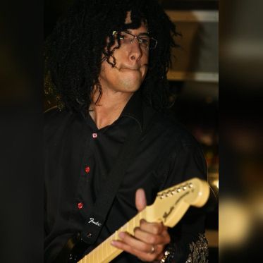 soirée, skyboard, rock band, étoile