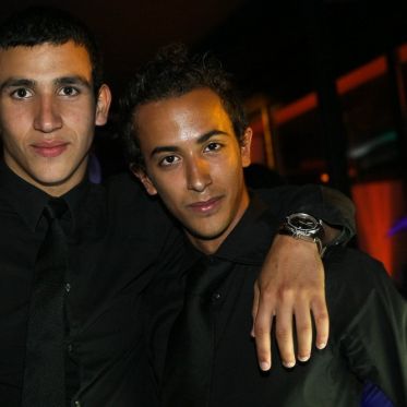 soirée, skyboard, rock band, étoile