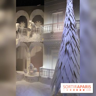 Les vitrines de Noël des Galeries Lafayette 2016