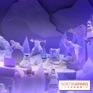 Les vitrines de Noël des Galeries Lafayette 2016