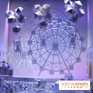 Les vitrines de Noël des Galeries Lafayette 2016