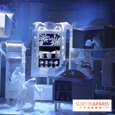 Les vitrines de Noël des Galeries Lafayette 2016