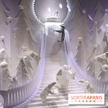 Les vitrines de Noël des Galeries Lafayette 2016