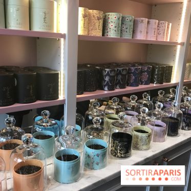 La première boutqiue Thé & Beauté de ladurée à Paris