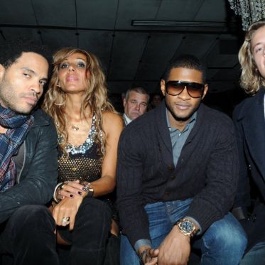Lenny Kravitz
Cathy Guetta
Usher
Pierre Sarkozy