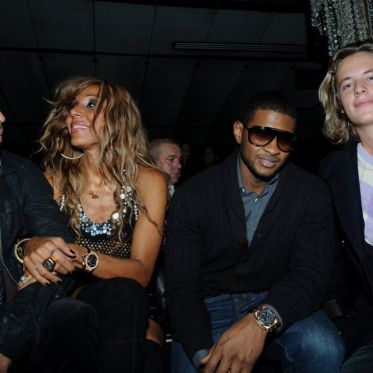 Lenny Kravitz
Cathy Guetta
Usher
Pierre Sarkozy
