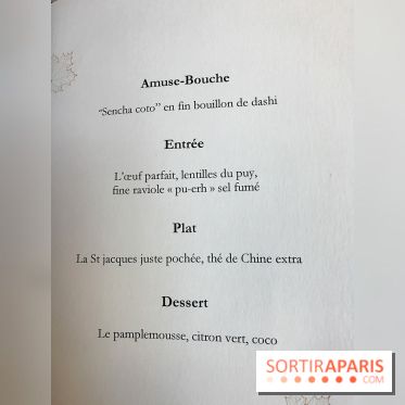 Accord Mets-thé by la Compagnie Coloniale au Péninsula