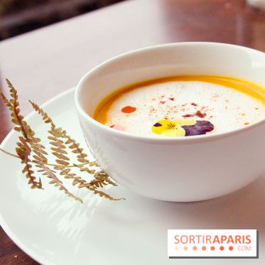 Terrass Hotel, la carte d'hiver 2016/2017 - velouté de potimarron