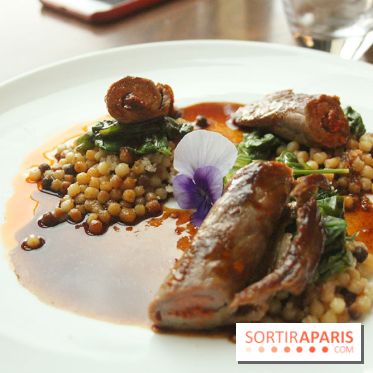 Terrass Hotel, la carte d'hiver 2016/2017 - saltimbocca de veau