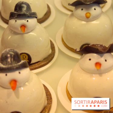 Bûche et chocolats de Noël chez Dalloyau