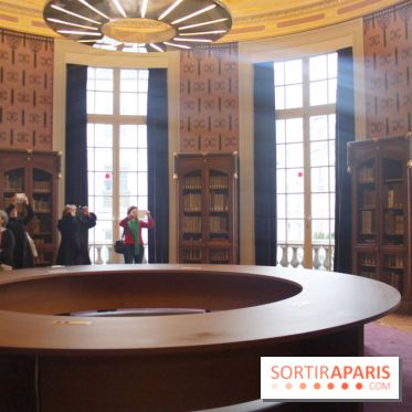 Rénovation de la BNF Richelieu  - rotonde de INHA