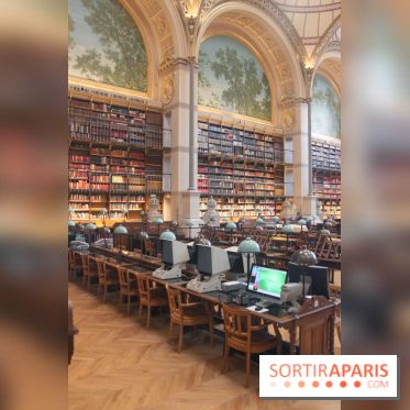 Rénovation de la BNF Richelieu - salle Labrouste