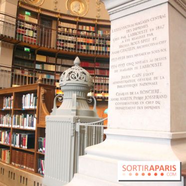 Rénovation de la BNF Richelieu - salle Labrouste