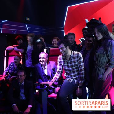 Inauguration du Studio The Voice au Musée Grévin