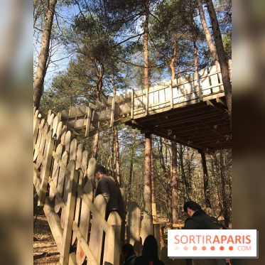 Aventure Floréval, le parcours en pleine nature