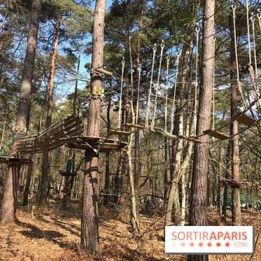 Aventure Floréval, le parcours en pleine nature