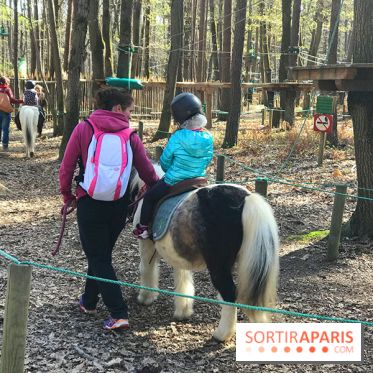 Aventure Floréval, le parcours en pleine nature