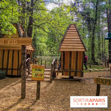 Aventure Floréval, le parcours en pleine nature