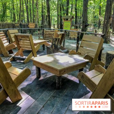 Aventure Floréval, le parcours en pleine nature