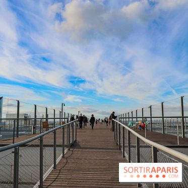 Réouverture du toit de la Grande Arche de La Défense
