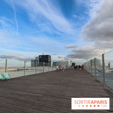 Réouverture du toit de la Grande Arche de La Défense
