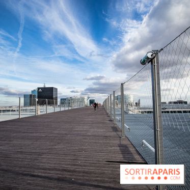 Réouverture du toit de la Grande Arche de La Défense