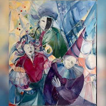 Exposition Elisabetta Bertulli à la galerie Joseph : "Il me peignait le visage de bleu"