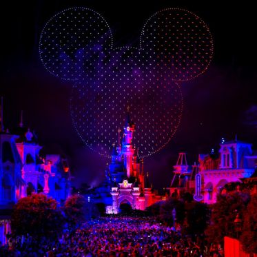 Disneyland Paris entre de nouveau dans le Guinness Book avec son show de drones du 14 juillet