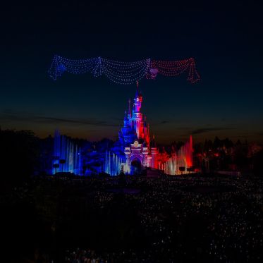 Disneyland Paris entre de nouveau dans le Guinness Book avec son show de drones du 14 juillet