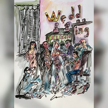 Rites charnels : l'exposition de Claude Guénard à la galerie La Lison