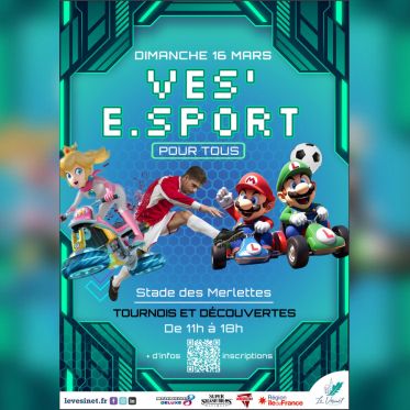 Vés'. E.Sport 2025 : l'événement gaming et eSport à Montesson (78)