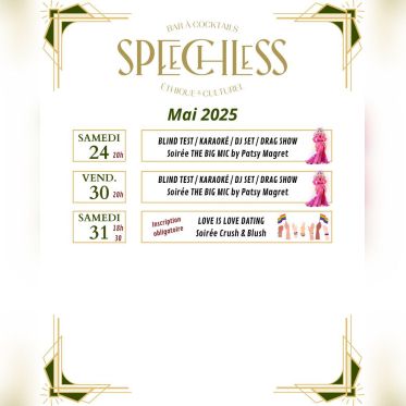 Speechless : le bar à cocktails queer et éthique du 11ᵉ arrondissement de Paris