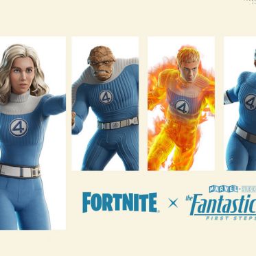 Fortnite : les skins et accessoires des 4 Fantastiques désormais disponibles