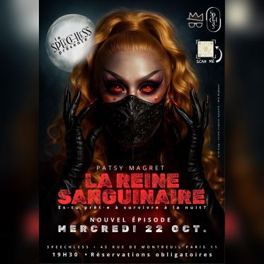 Halloween 2025 : La Reine Sanguinaire, le jeu de rôle drag extravagant au Speechless
