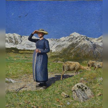 Giovanni Segantini au Musée Marmottan Monet : une exposition entre symbolisme et paysages alpins