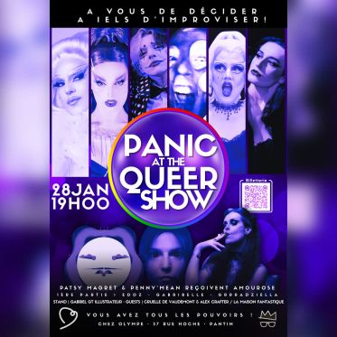 Panic at the Queer Show : le cabaret d’impro participatif de retour Chez Olympe