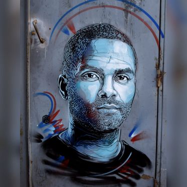 Athlètes, l'exposition de C215 à la mairie du 13e