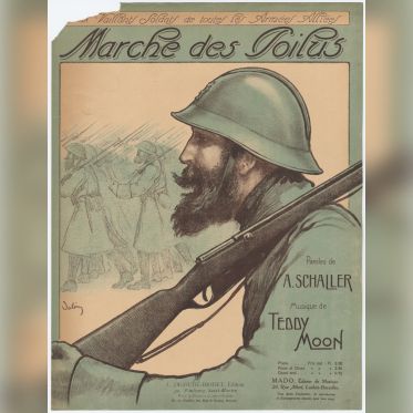 14/18, la Grande guerre en chansons, l'exposition au musée Sacem