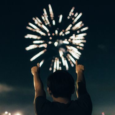 Feu d'artifice du 14 Juillet 2019 à Nanterre (92)