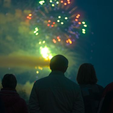 Feu d'artifice du 14 juillet 2019 à Fontenay-sous-Bois (94)