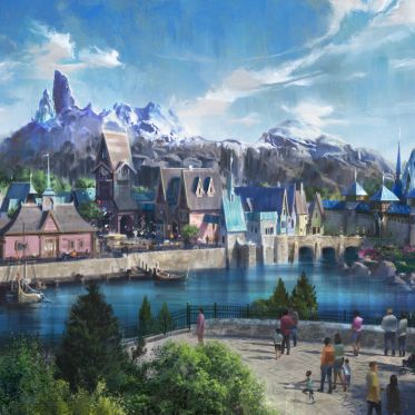 La nouvelle zone La Reine des Neiges se dévoile à Disneyland Paris