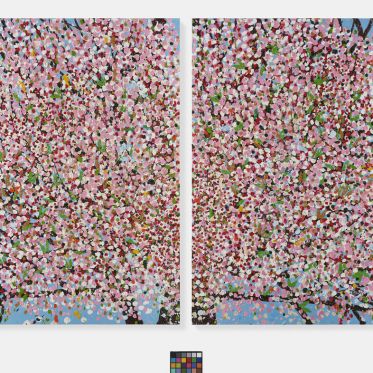 Cerisiers en fleurs, l'exposition de Damien Hirst à la Fondation Cartier