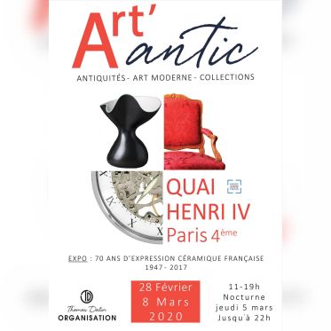 Salon ART'ANTIC sur le Quai Henri IV