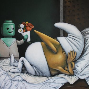 ADOR - Jaune et Joli, l'exposition à la Happy Gallery