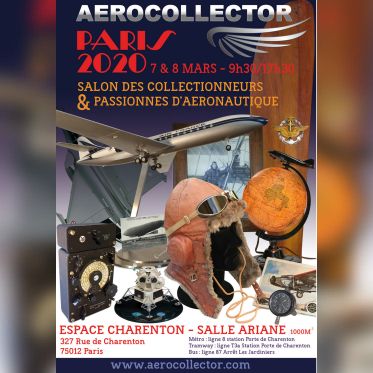 Salon des Collectionneurs et Passionnés dAéronautique à l'Espace Charenton