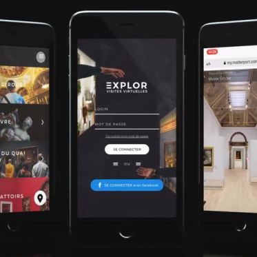 Explor Visit, l'application mobile de visite virtuelle des musées de France